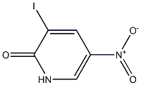 3-Iodo-5-nitro-1H-pyridin-2-one 구조식 이미지