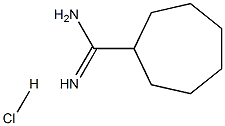 cycloheptanecarboxaMidine hydrochloride 구조식 이미지