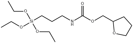 3-(O-TETRAHYDROFURFURYL)CARBAMOYLPROPYLTRIETHOXYSILANE 구조식 이미지