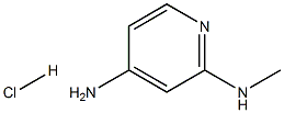 N2-Methylpyridine-2,4-diaMine hydrochloride Structure