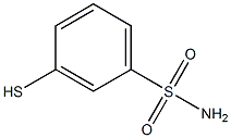 3-MercaptobenzenesulfonaMide Structure