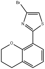 4-broMo-2-(chroMan-8-yl)thiazole Structure