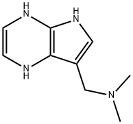 1-(4,5-dihydro-1H-pyrrolo[2,3-b]pyrazin-7-yl)-N,N-diMethylMethanaMine Structure