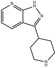 3-(piperidin-4-yl)-1H-pyrazolo[3,4-b]pyridine Structure