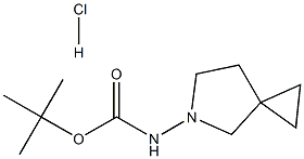 5-(Boc-aMino)-5-aza-spiro[2.4]heptane hydrochloride Structure