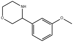 3-(3-Methoxyphenyl)Morpholine Structure