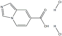 IMidazo[1,5-a]pyridine-7-carboxylic acid dihydrochloride 구조식 이미지