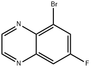 5-BroMo-7-fluoroquinoxaline 구조식 이미지