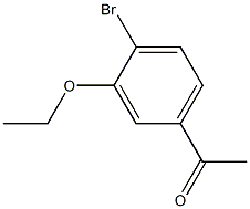 1-(4-broMo-3-ethoxyphenyl)ethanone Structure