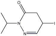 5-iodo-2-isopropyl-4,5-dihydropyridazin-3(2H)-one Structure