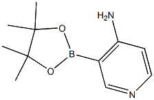 3-(4,4,5,5-TETRAMETHYL-1,3,2-DIOXABOROLAN-2-YL)PYRIDIN-4-AMINE 구조식 이미지