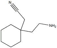 2-(1-(2-aMinoethyl)cyclohexyl)acetonitrile Structure