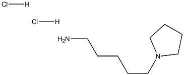 5-(Pyrrolidin-1-yl)pentan-1-aMine dihydrochloride Structure