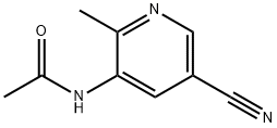 N-(5-Cyano-2-Methylpyridin-3-yl)acetaMide Structure