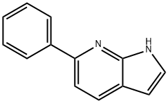 6-phenyl-1H-pyrrolo[2,3-b]pyridine Structure