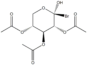 1-BroMo-2,3,4-tri-O-acetyl-a-D-xylopyranoside Structure