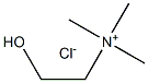 CHOLINE CHLORIDE (1,2-13C2, 99%) 구조식 이미지