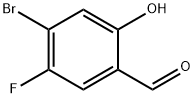 4-broMo-5-fluoro-2-hydroxybenzaldehyde Structure