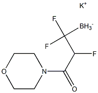 Potassium 3-trifluoroborato-1-morpholinopropan-1-one Structure