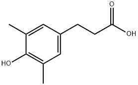 3-(4-hydroxy-3,5-dimethylphenyl)propanoic acid 구조식 이미지
