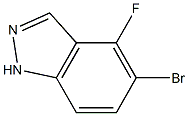 5-bromo-4-fluoro-1H-indazole Structure