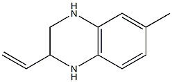 6-Methyl-2-vinyl-1,2,3,4-tetrahydro-quinoxaline 구조식 이미지