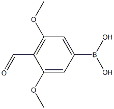 3,5-diMethoxy-4-forMyl phenyl boronic acid Structure