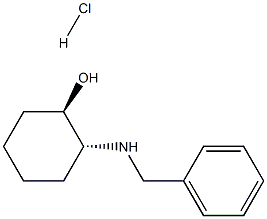 (1R,2R)-2-BenzylaMino-1-cyclohexanol hydrochloride 구조식 이미지