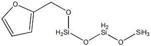 FURFURYLOXYTRISILOXANE 구조식 이미지