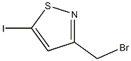 3-(BroMoMethyl)-5-iodoisothiazole 구조식 이미지