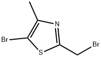 5-BroMo-2-(broMoMethyl)-4-Methylthiazole Structure