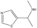 N-Methyl-1-(thiazol-5-yl)ethanaMine 구조식 이미지