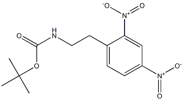 tert-butyl 2,4-dinitrophenethylcarbaMate 구조식 이미지