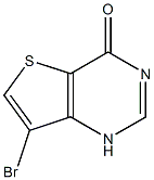 7-BroMo-1H-thieno[3,2-d]pyriMidin-4-one Structure