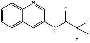 2,2,2-trifluoro-N-(quinolin-3-yl)acetaMide Structure