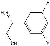 (2R)-2-AMINO-2-(3,5-DIFLUOROPHENYL)ETHAN-1-OL Structure