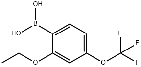 (2-ethoxy-4-(trifluoroMethoxy)phenyl)boronic acid Structure