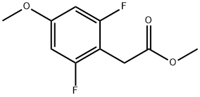 Methyl 2-(2,6-difluoro-4-Methoxyphenyl)acetate Structure