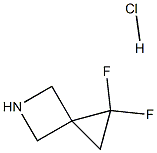 1,1-Difluoro-5-azaspiro[2.3]hexane hydrochloride 구조식 이미지