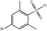 4-broMo-2,6-diMethylbenzene-1-sulfonyl chloride Structure