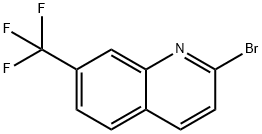2-broMo-7-(trifluoroMethyl) quinoline 구조식 이미지