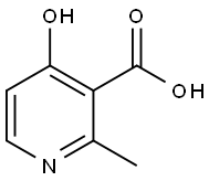 4-hydroxy-2-Methylnicotinic acid 구조식 이미지