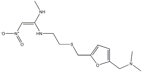 Ranitidine Resolution Mixture 구조식 이미지