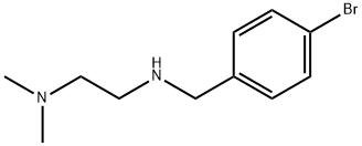 N1-(4-broMobenzyl)-N2,N2-diMethylethane-1,2-diaMine Structure