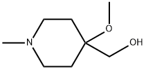 1-Methyl-4-Methoxy-piperidine-4-Methanol Structure