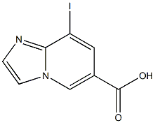 8-Iodo-iMidazo[1,2-a]pyridine-6-carboxylic acid Structure