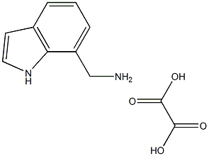 (1H-Indol-7-yl)MethylaMine oxalate Structure