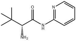 (2R)-2-aMino-3,3-diMethyl-N-2-pyridinyl-ButanaMide Structure