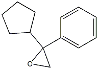 2-cyclopentyl-2-phenyloxirane 구조식 이미지