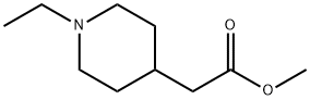 Methyl (1-ethylpiperidin-4-yl)acetate Structure